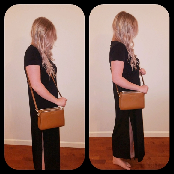 Michael Kors Brown Leather Crossbody - Picture 11 of 11